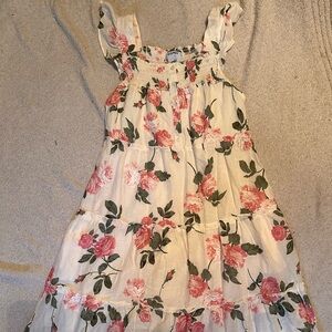 Floral long spring/easter dress
